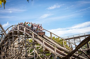 Holzachterbahn Colossos | Heide Park Resort