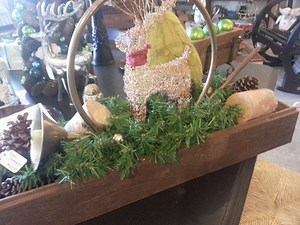 Rustic centerpieces..Made With Old Rustic Barn Wood