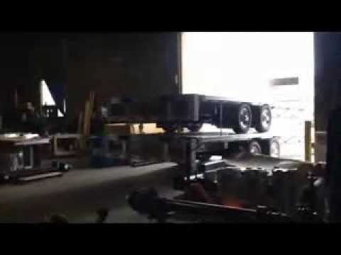 Crossman Trailer aluminum gooseneck flatbed trailers