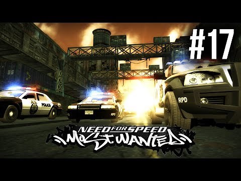 Need for Speed Most Wanted 2005 Gameplay Walkthrough Part 17 - MASSIVE POLICE CHASE