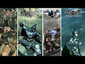 Evolution of Combat in All Batman Arkham Games! (4k)