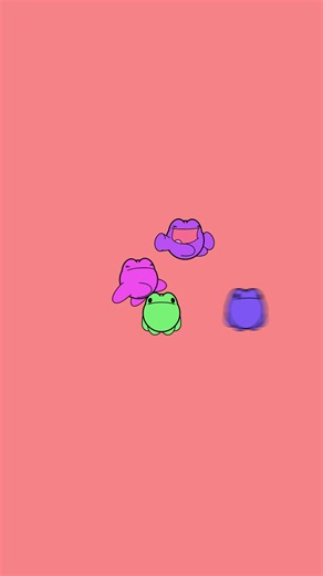 How many frogs can you count before falling asleep?! #frog #animation #cuteartstyle
