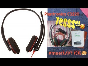 PLANTRONCS BLACKWIRE C3220 Overview - NEW HEADSET!
