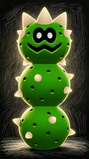 Evolution of Pokey in Super Mario Games (1987 - 2006)