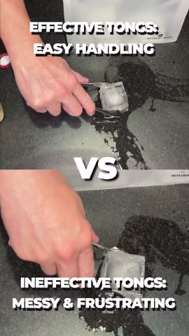 Ice Tongs For Jumbo Ice Balls and King Cubes - 18/8 Stainless Steel IceTongs for Jumbo Ice Balls and Cubes - Ideal Serving Tongs ensure a Secure Ice Grip - 7 inch Kitchen Tongs for Ice Ball