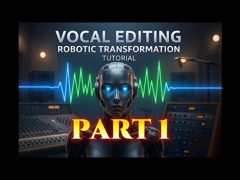 Autotune Robotic Pitched Vocal FX Editing Part 1 of 3
