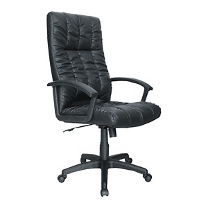 [Hot Item] Office High Back Leather Computer Chairs Adjustable Headrest Tilt and Lumbar Support