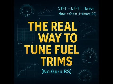 tuning 101: fuel trims made easy