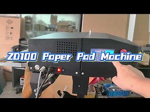 New Paper Pad Machine 3 Modes Demonstration
