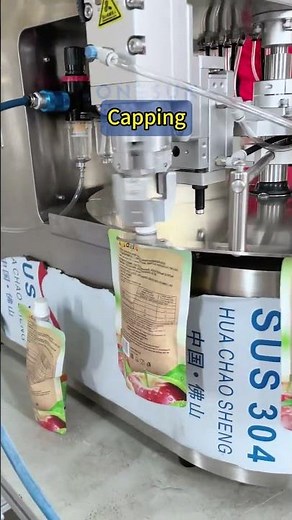 ZONESUN Spout Pouch Filling Capping Machine