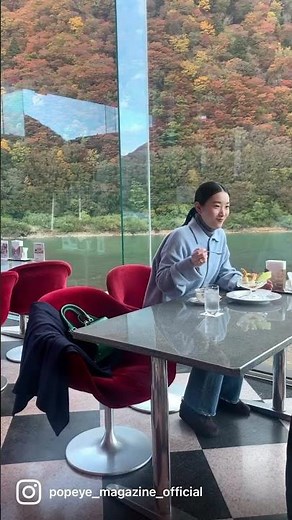 ガールフレンド特集では、俳優の碧木愛莉さんとごちそうを求めに山形へ。美味しいデート旅の撮影風景をお届け。#popeyemagazine #碧木愛莉