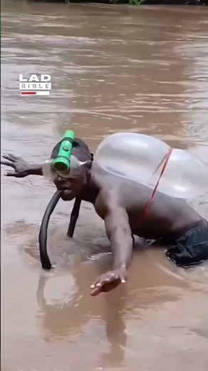 Ultimate DIY scuba diving gear 👌🤿