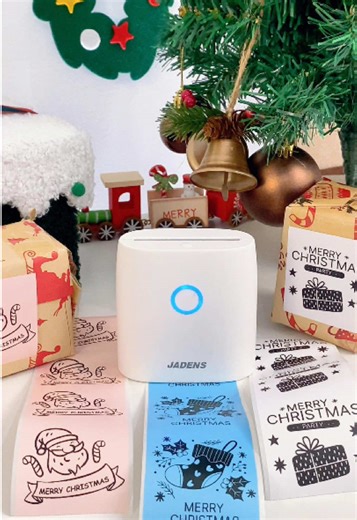 YOU NEED THIS LABEL PRINTER FOR CHRISTMAS 🎄 #jadensprinter #christmas #labelprinter #stickerprinter #recordthemoments