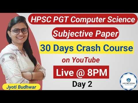 #2 (Tree Traversal) l Complete Revision for HPSC PGT Computer Science | NET GYAN by Jyoti Budhwar