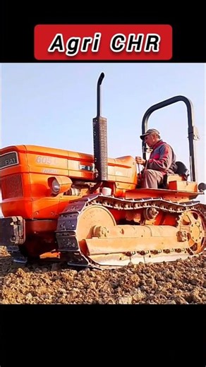 Lavorazione terreno con Trattore Fiat 605 c + erpice - SOUND - Tractor Plowing - #196 - #shorts