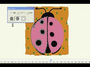 Autotrace - Tajima DGML by Pulse Embroidery Software