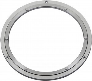 Aluminium draaikrans zilver Ø 300 mm belastbaar tot 60 kg, draaikrans robuust,... | bol