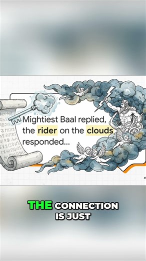 Baal-Hadad: The Superstar God of Storms & Blockbuster Myths! #shorts