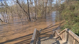 Yadkin River reaches highest flood level in decades after storms