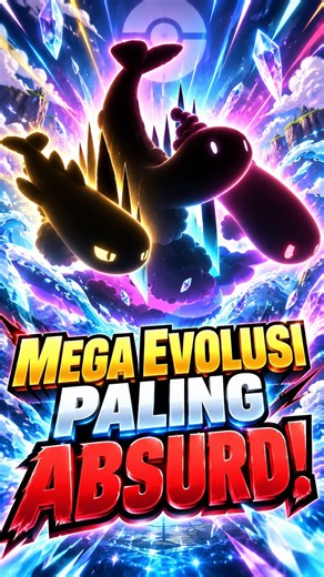 Starmie kalah absurd! 😭 Mega evolusi ini lebih absurd! #pokemon