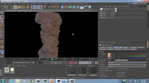 How to make a realistic Volcano smoke in Cinema 4D(pyrocluster)