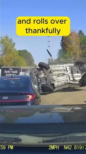 Driving Lesson Gone Wrong l Car Hit at Intersection #dashcam #automobile