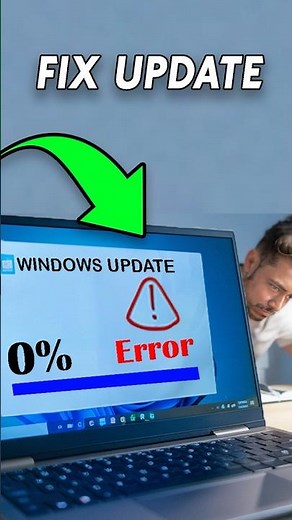 Windows 11 Update Stuck? Here's the EASY FIX! #windows11 #fix #windows11tutorial #update #solution