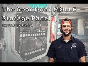 The Original Rear Door MOLLE Panel Installation Tutorial by FreedomVanGo