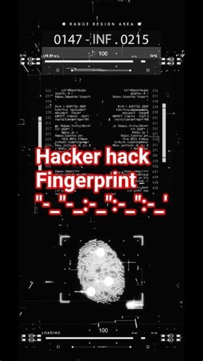 Real Hacker Screen 😱 | Fast Coding + Fingerprint Hack 🔥 #coding #python #programmingfun