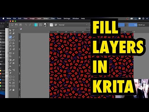 Krita Tutorial : Fill Layers How To | Graphicxtras