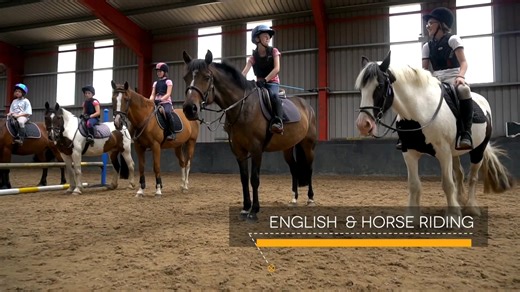 English & Horse Riding