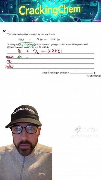 #gcsechemistry #gcsechemistryrevision #fyp #StudyTok #gcse