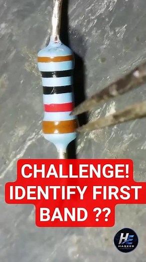 Can You Identify This 10K Resistor? Color Code Challenge #shorts