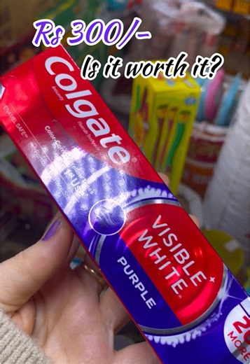 Is Colgate Purple Toothpaste Worth Rs 300?