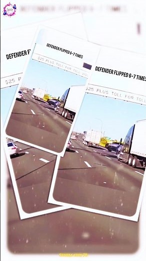 Land rower Defendar accident 😱