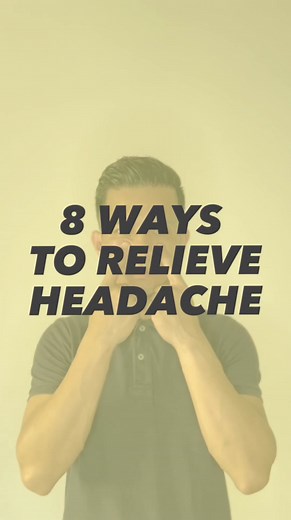 WAYS TO RELIEVE HEADACHE. - #headache #physicaltherapysession #massage #migrane #fyp #foryou #foryoupage #fbreels #reels | Physical Therapy Session