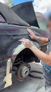 How to make rusty wheel arches look like new😱 #painting #Rust #diy | Topspeedgermany