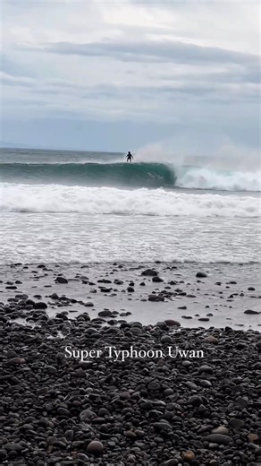 Super typhoon Uwan #surfing | Surf and Shoot