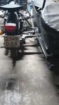 Днепр 16-й. Old Soviet motorcycle 1985.