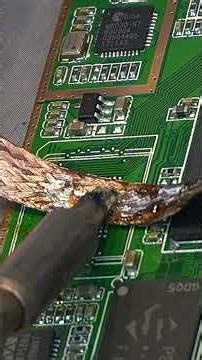 eMMC BGA soldering - saving a Chinese car radio #carstereo #repair #microsoldering