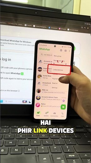✅Open WhatsApp on Laptop in 30 Seconds! 🚀 #windows #computereducation #computer #whatsapp #login