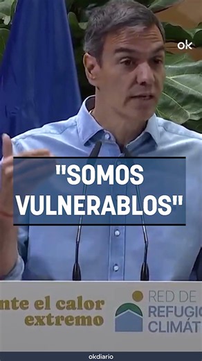 Sánchez gets tangled up with inclusive language on three occasions: "We are all vulnerable"