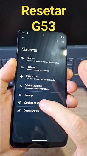 How to factory reset Moto G 53 quick tip ✅🚀 #smartphone #tips #motog53
