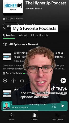 If you want to learn anything about anything, here are the podcasts i recommend to grow your knowledge base across various topics. #fypシ #fitness #health #business #success