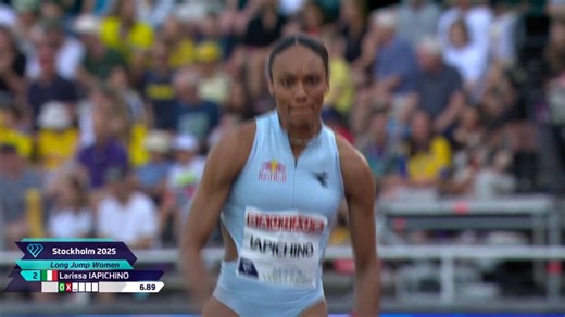 Salto in lungo, Larissa Iapichino conquista il 2° posto a Stoccolma