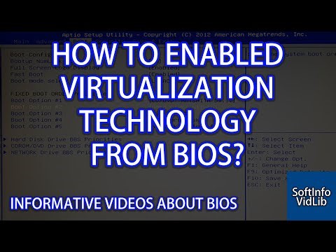 How to Enable Virtualization Technology from BIOS? (VM, Virtual Machine)
