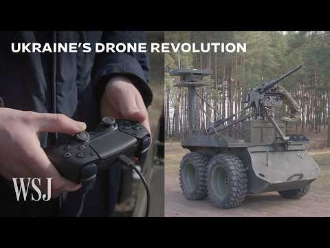 In Ukraine, Ground Drones Are Revolutionizing War and Saving Lives | WSJ