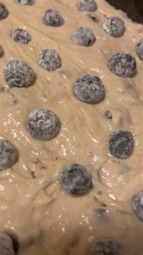 It’s about to go down with my homemade blueberry banana walnut loaf