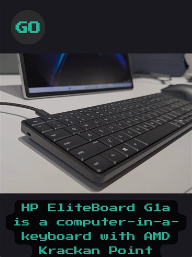 HP EliteBoard G1a: The Innovative Computer-in-a-Keyboard