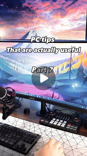 Hunter | AAFPS on Instagram: "Customize your desktop with productivity and system info for free! . . Follow @aboveaveragefps . . #pctips #pctips #wallpaperengine #wallpaper #pc #desktop #bestwallpaper #reels #rainmeter #gamingpc #pcgaming #gamingsetup #gamingsetups #wfh #wfhlife #wfhsetup"